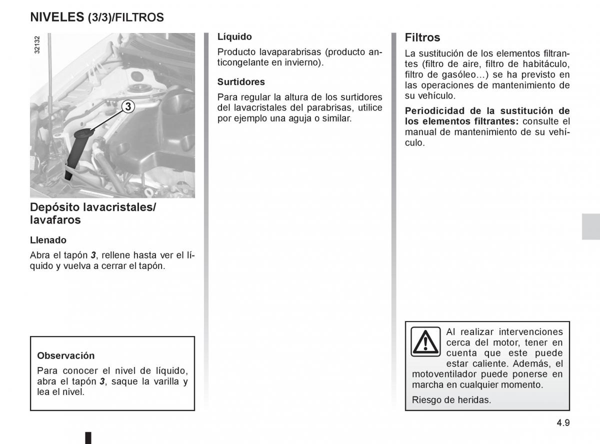 Renault Koleos manual del propietario / page 167