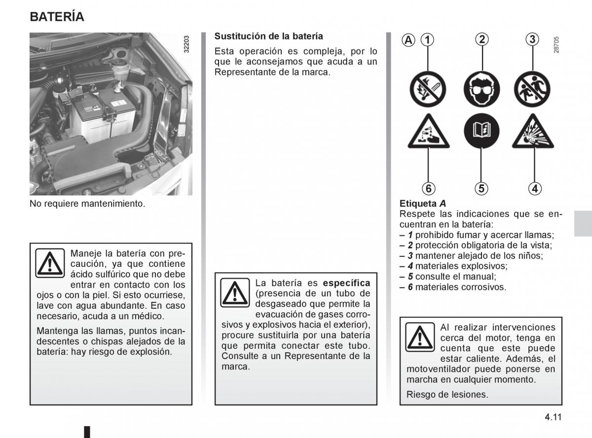 Renault Koleos manual del propietario / page 169