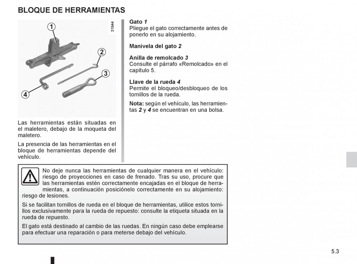 Renault Koleos manual del propietario / page 177