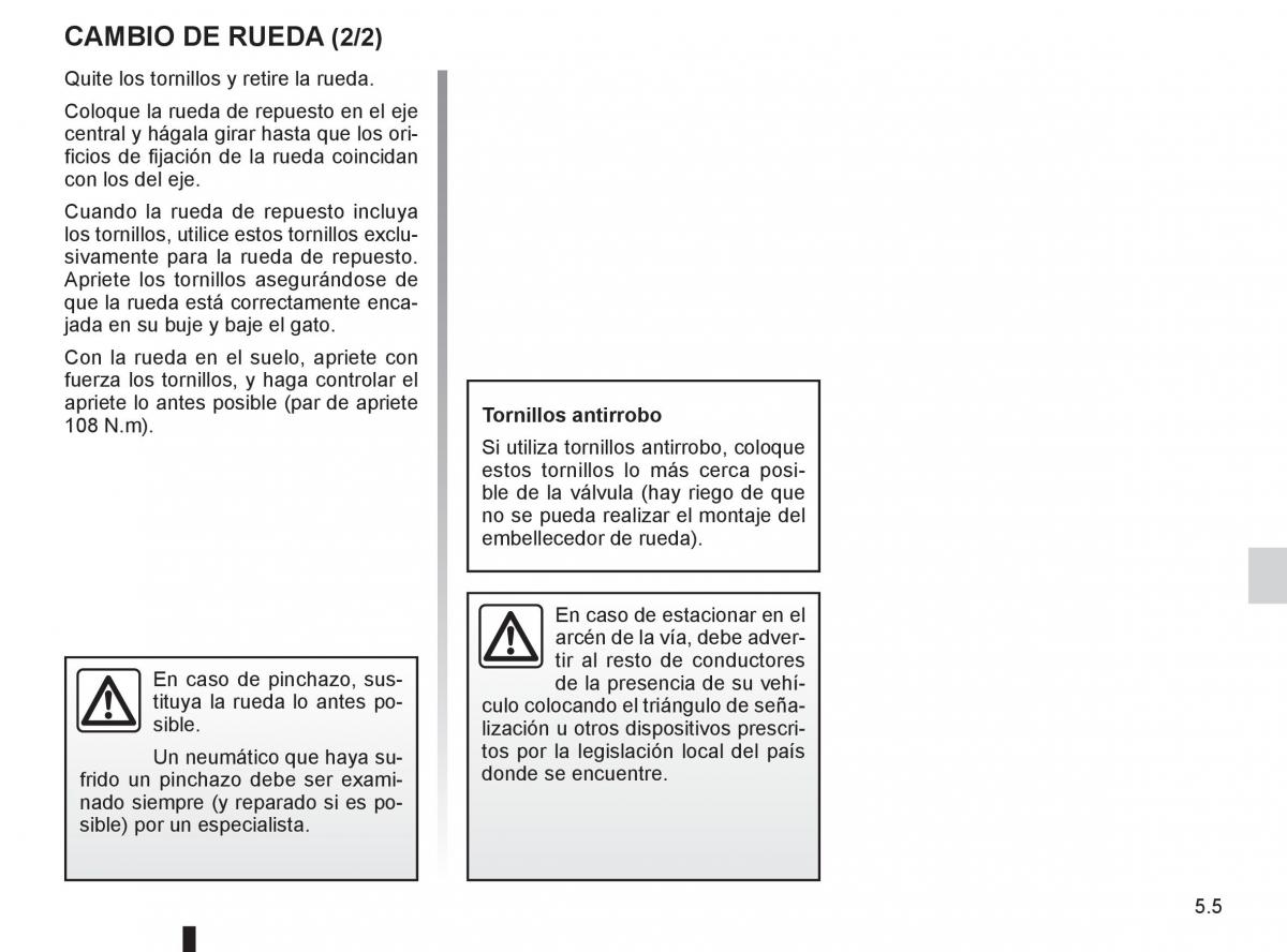 Renault Koleos manual del propietario / page 179