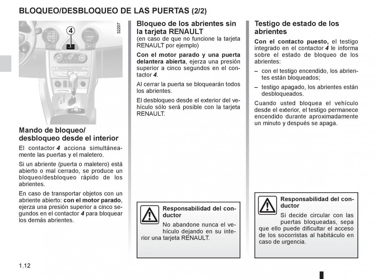 Renault Koleos manual del propietario / page 18