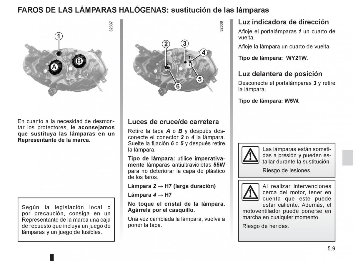 Renault Koleos manual del propietario / page 183