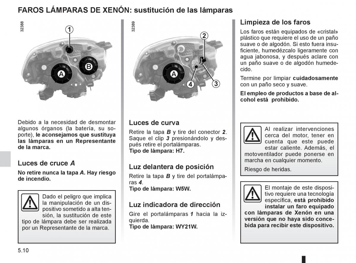 Renault Koleos manual del propietario / page 184