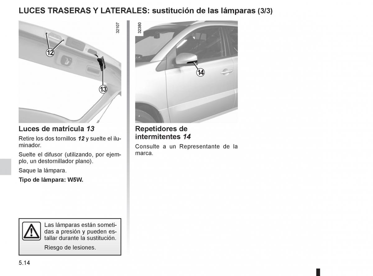 Renault Koleos manual del propietario / page 188