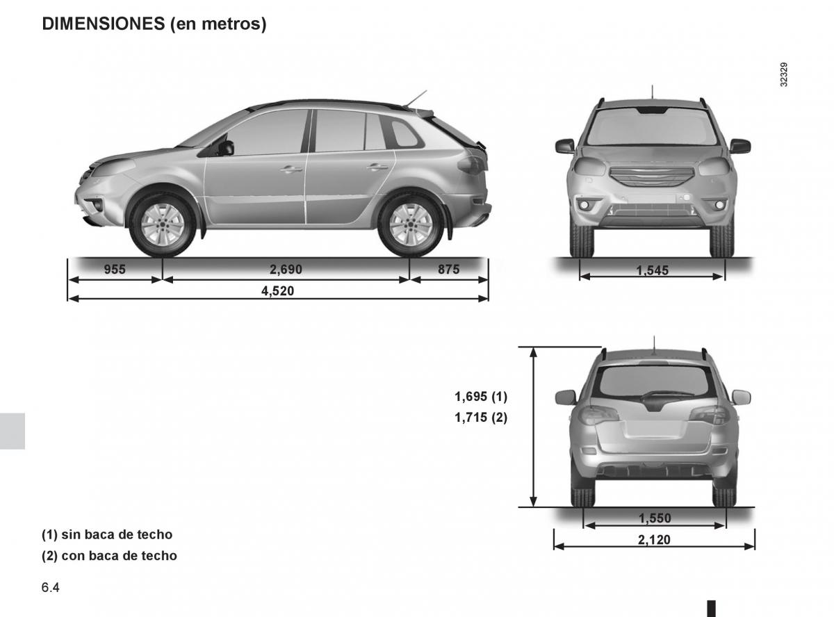 Renault Koleos manual del propietario / page 212