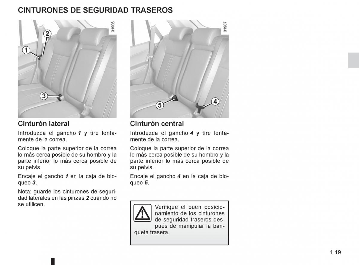 Renault Koleos manual del propietario / page 25