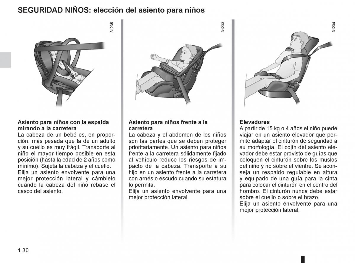 Renault Koleos manual del propietario / page 36