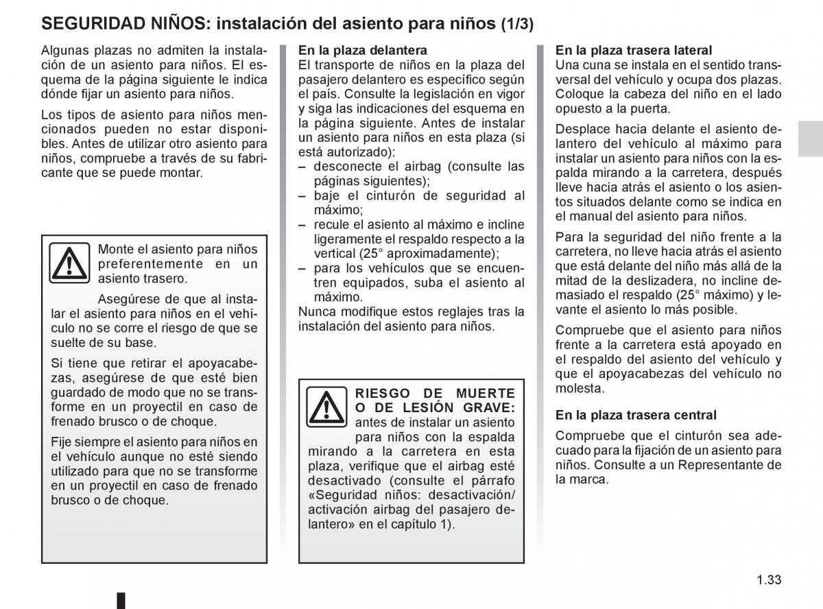 Renault Koleos manual del propietario / page 39