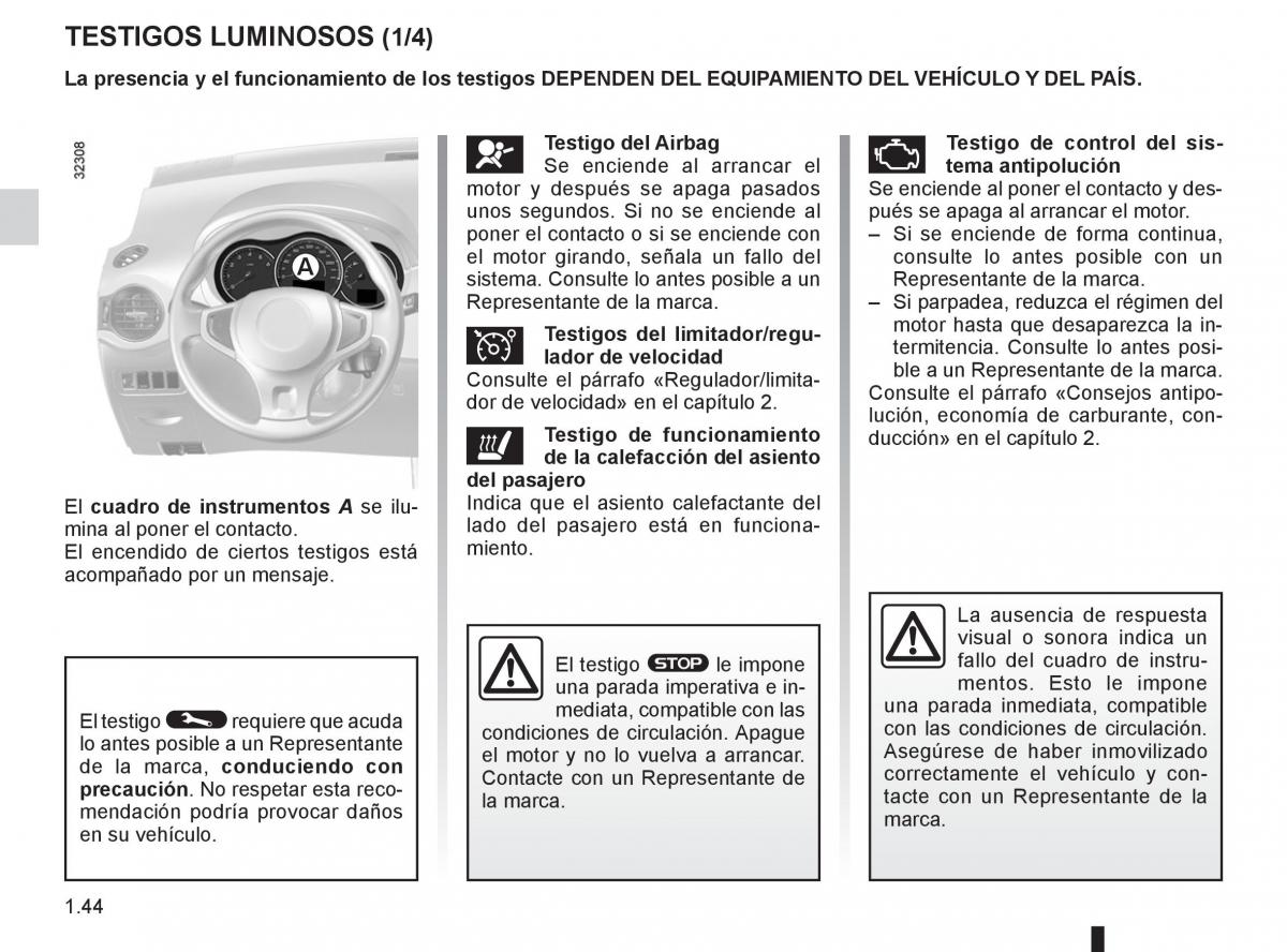 Renault Koleos manual del propietario / page 50