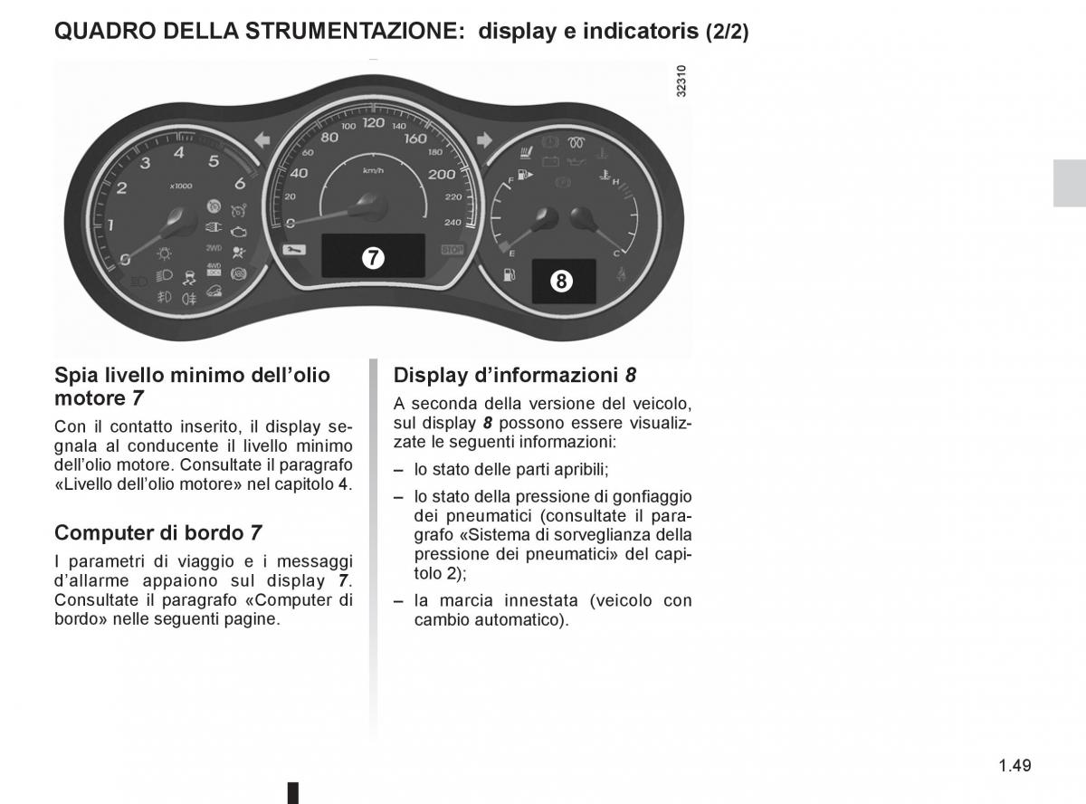 Renault Koleos manuale del proprietario / page 55
