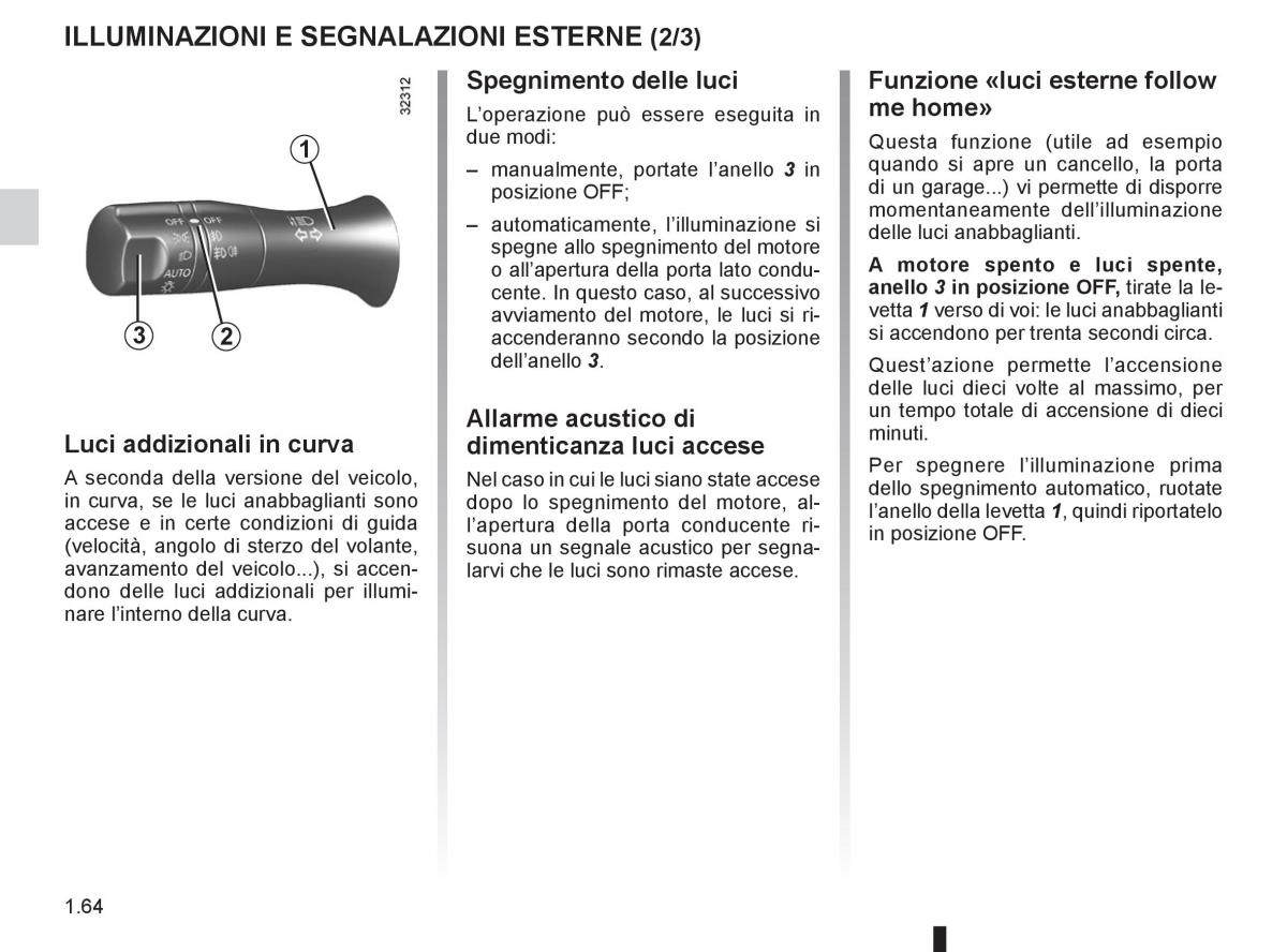 Renault Koleos manuale del proprietario / page 70