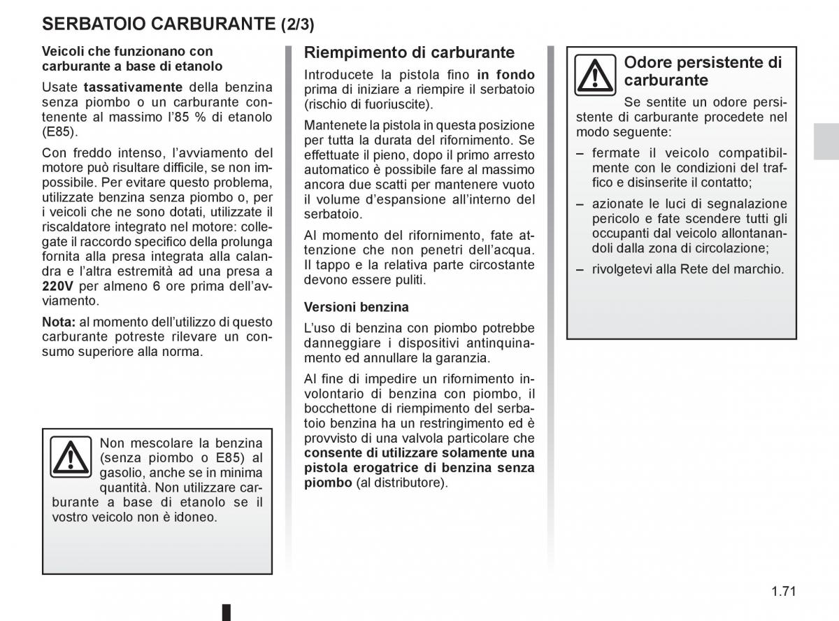 Renault Koleos manuale del proprietario / page 77