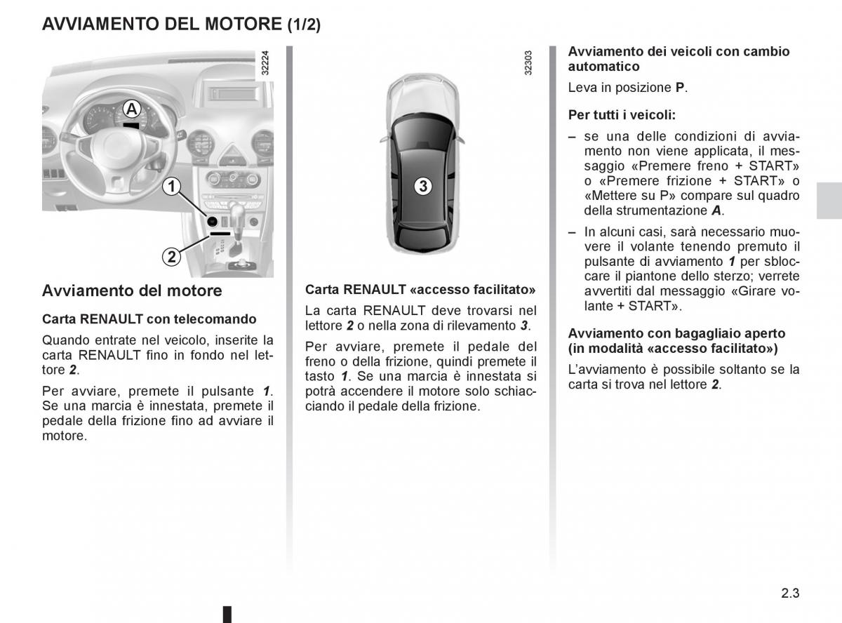 Renault Koleos manuale del proprietario / page 81