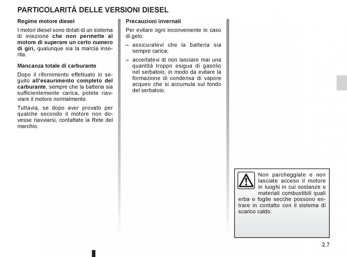 Renault Koleos manuale del proprietario / page 85