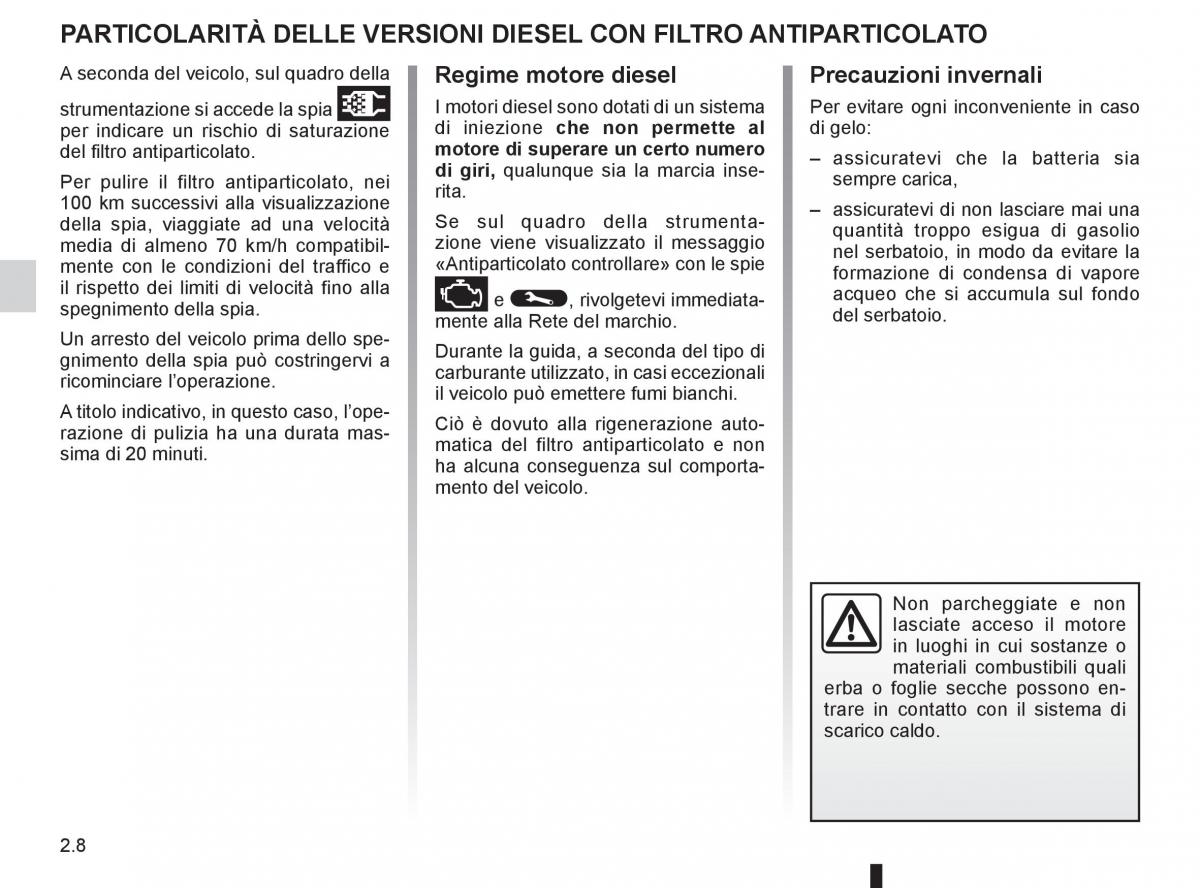 Renault Koleos manuale del proprietario / page 86