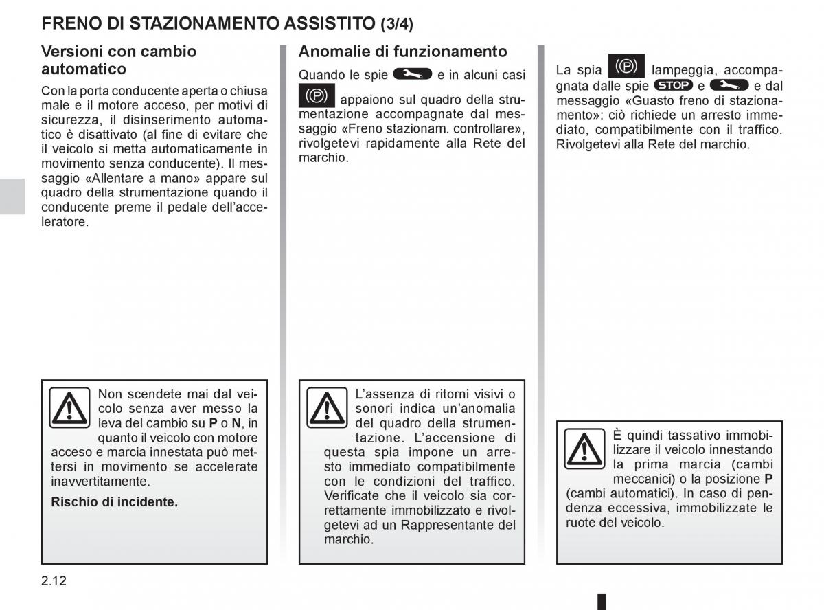 Renault Koleos manuale del proprietario / page 90