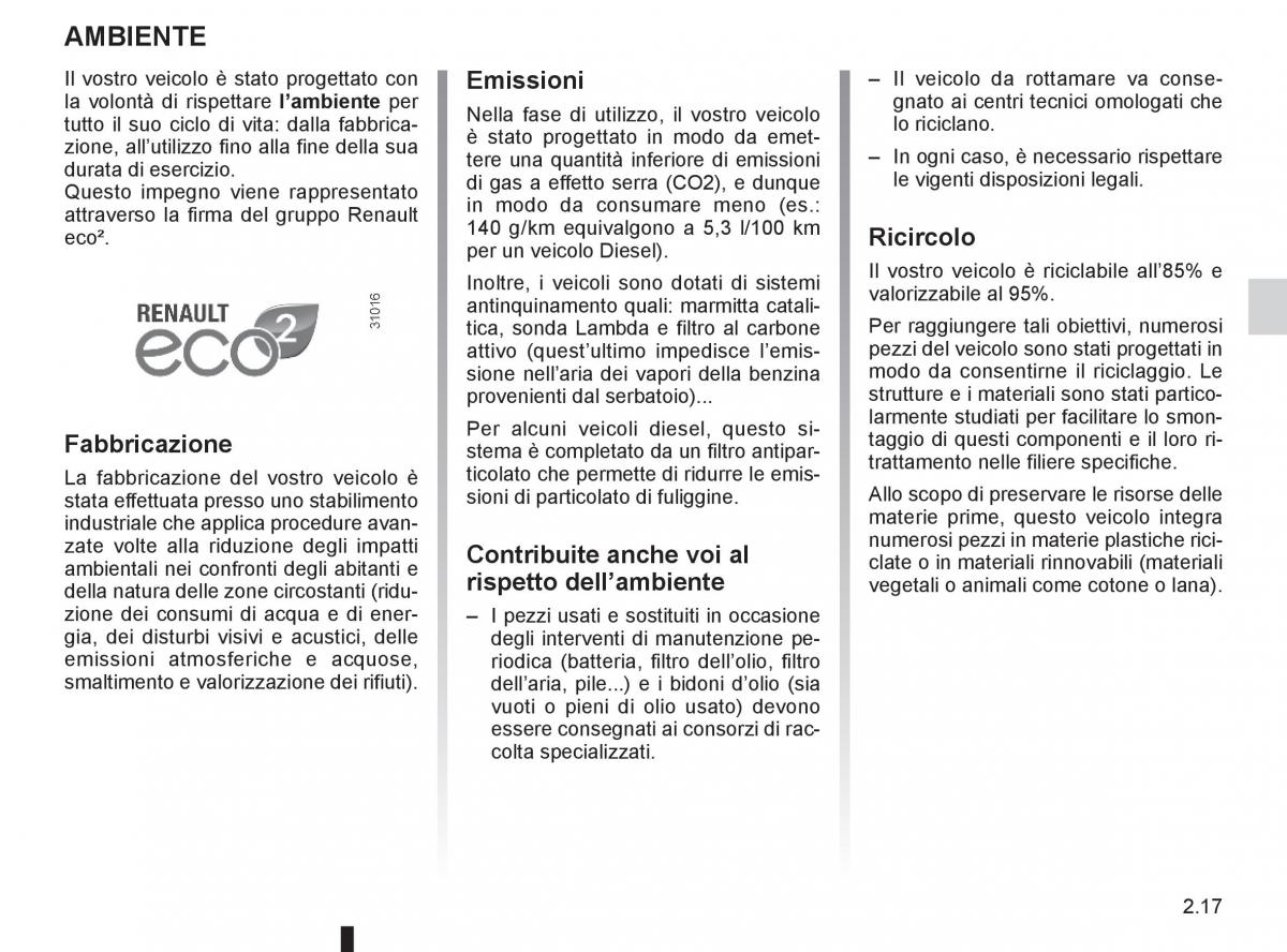 Renault Koleos manuale del proprietario / page 95