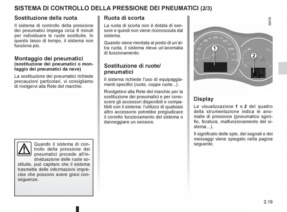 Renault Koleos manuale del proprietario / page 97