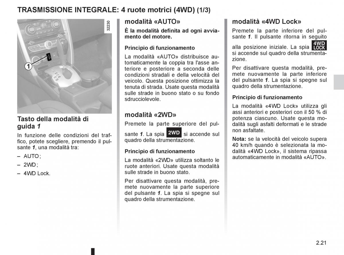 Renault Koleos manuale del proprietario / page 99