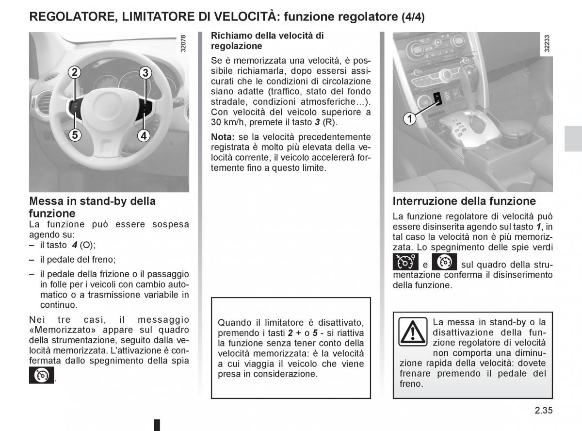 Renault Koleos manuale del proprietario / page 113