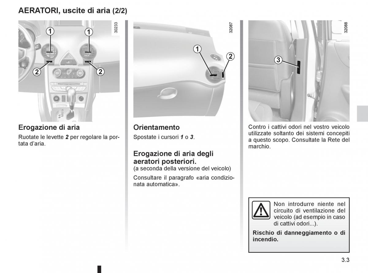 Renault Koleos manuale del proprietario / page 123