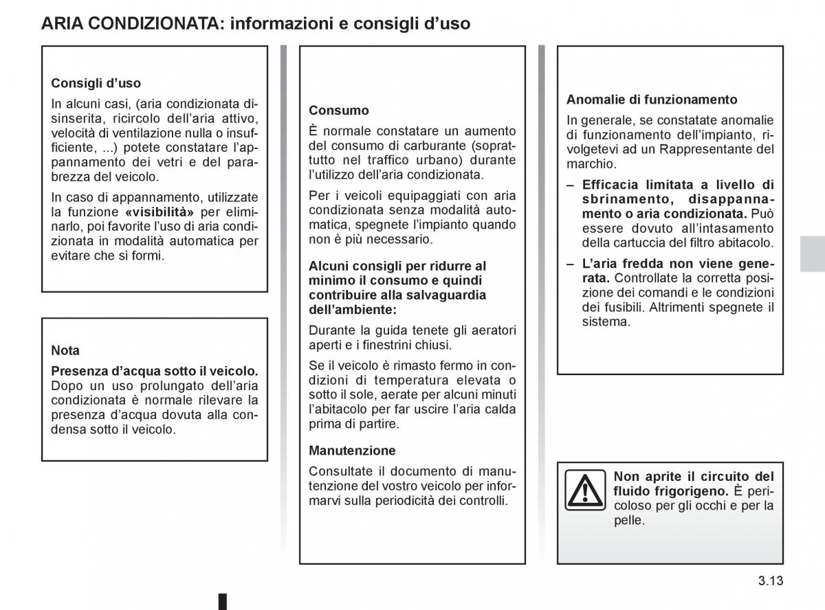 Renault Koleos manuale del proprietario / page 133