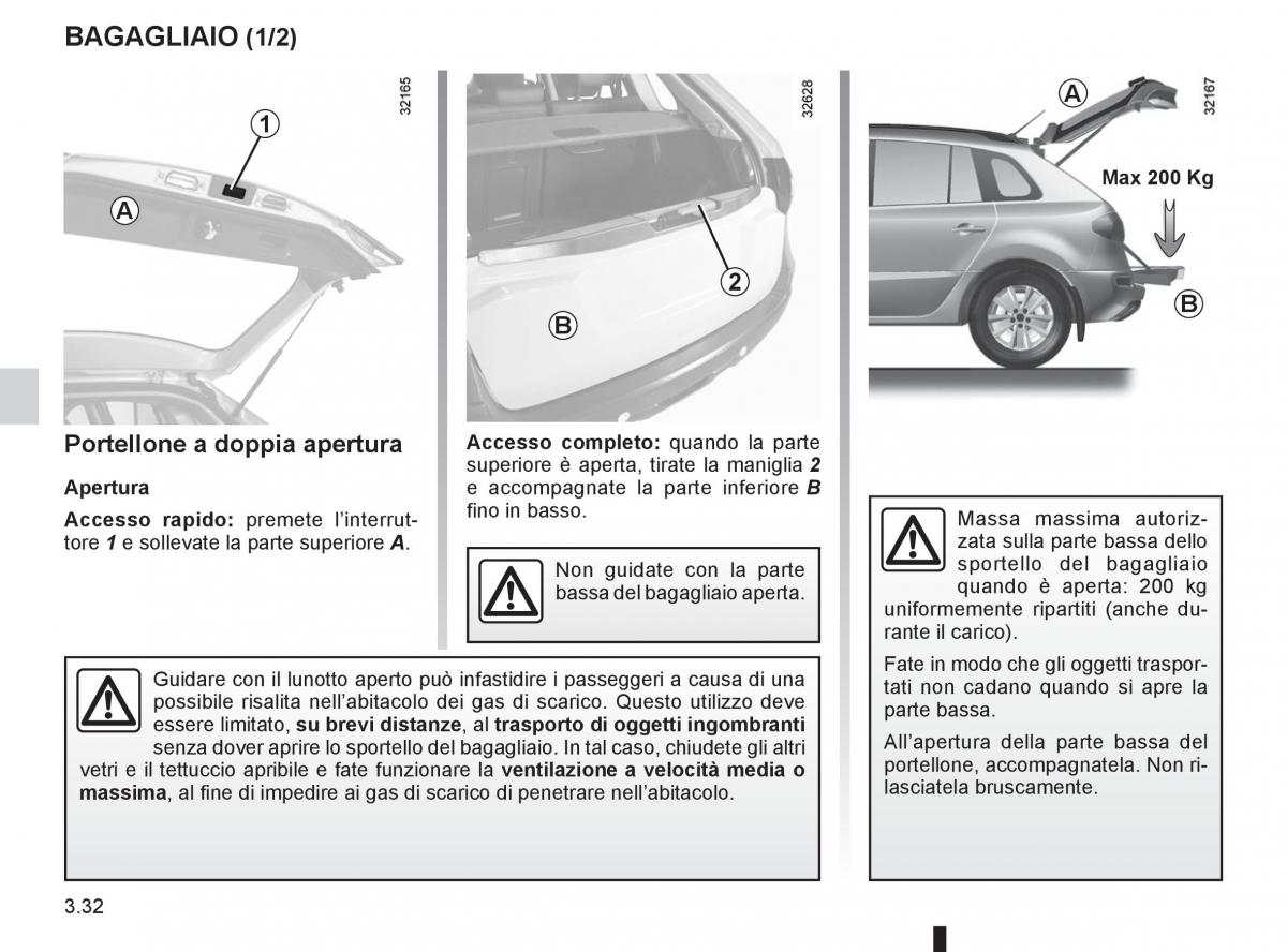 Renault Koleos manuale del proprietario / page 152