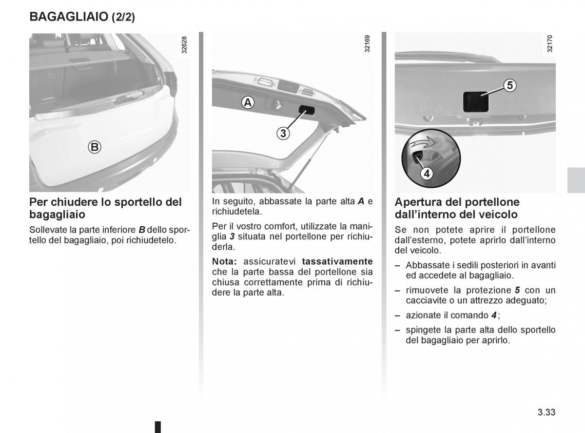 Renault Koleos manuale del proprietario / page 153