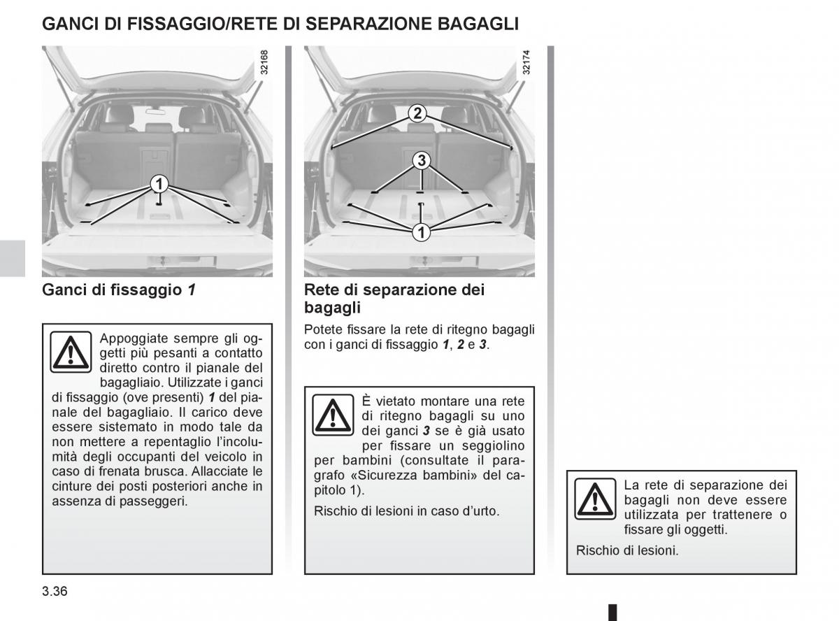 Renault Koleos manuale del proprietario / page 156