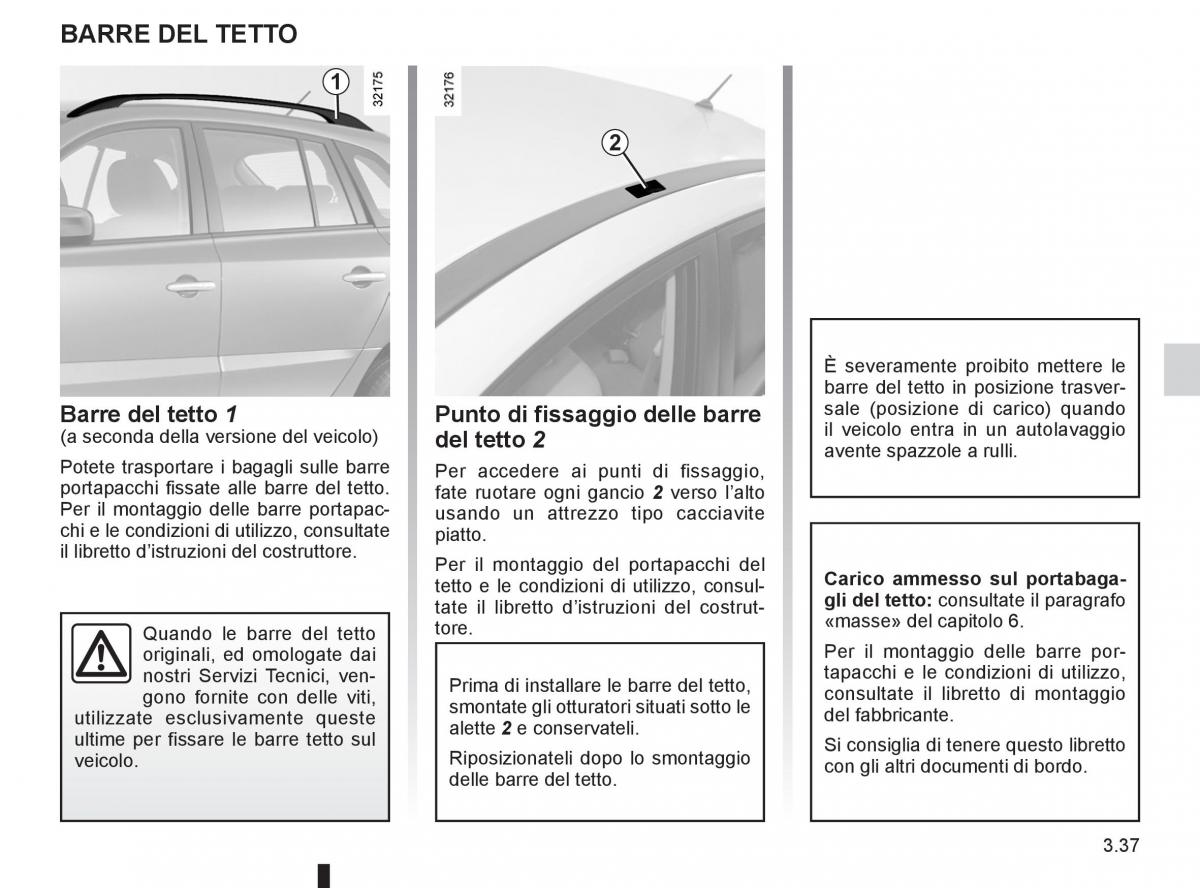 Renault Koleos manuale del proprietario / page 157