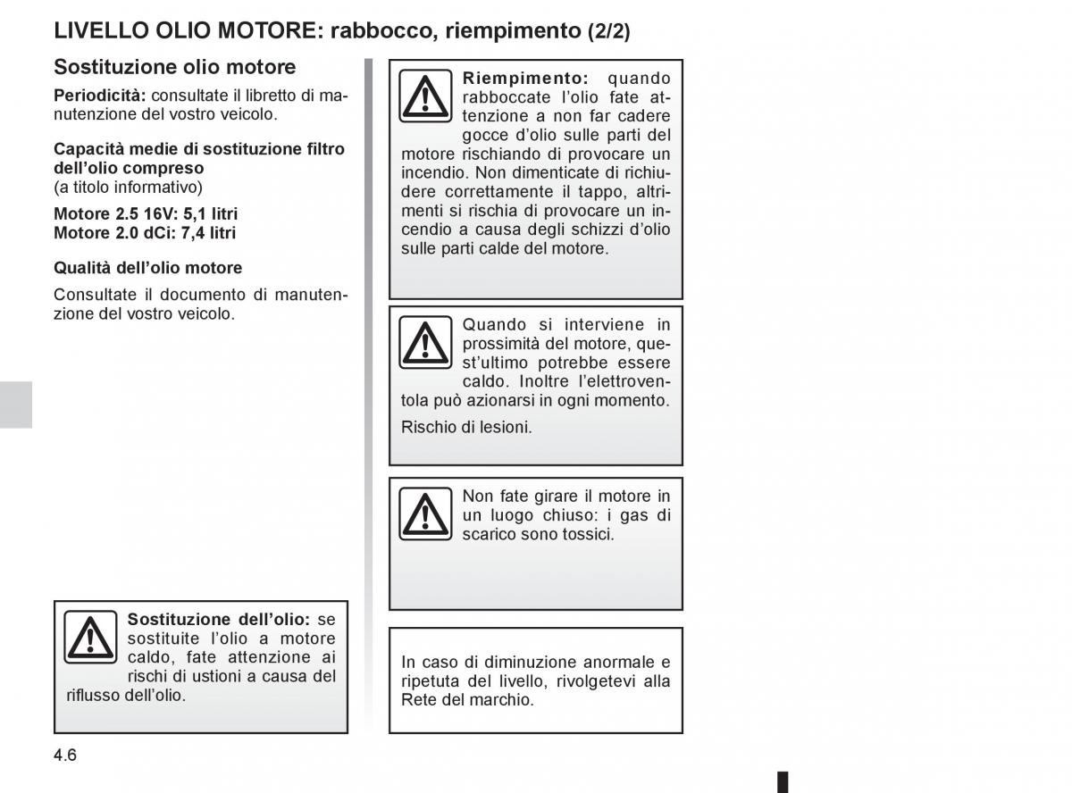 Renault Koleos manuale del proprietario / page 164