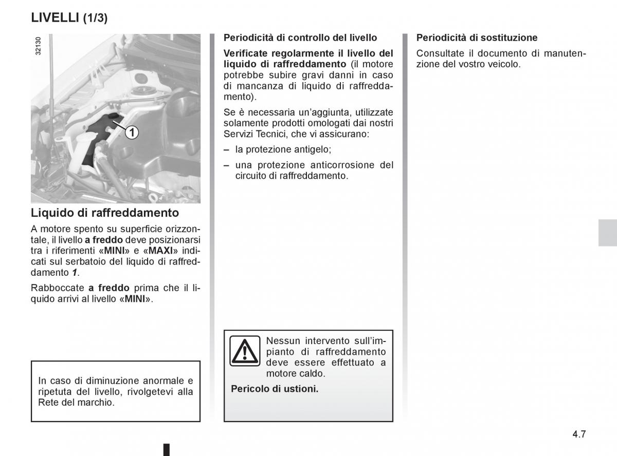 Renault Koleos manuale del proprietario / page 165