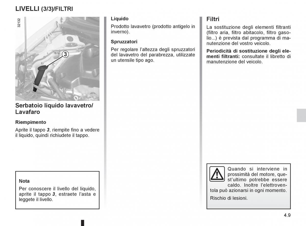 Renault Koleos manuale del proprietario / page 167