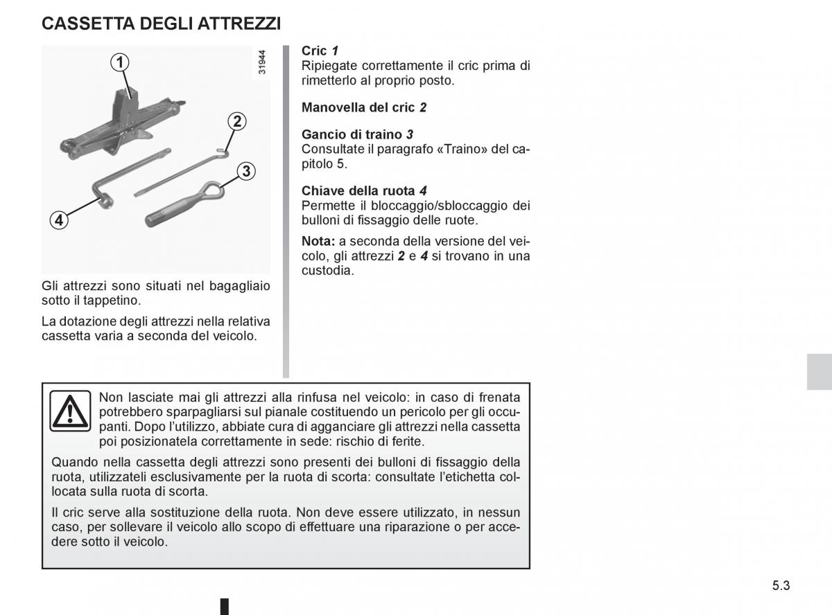 Renault Koleos manuale del proprietario / page 177