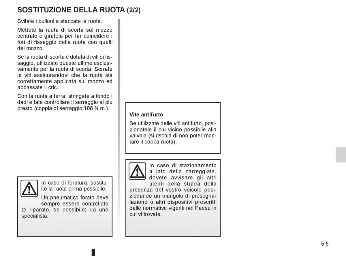 Renault Koleos manuale del proprietario / page 179