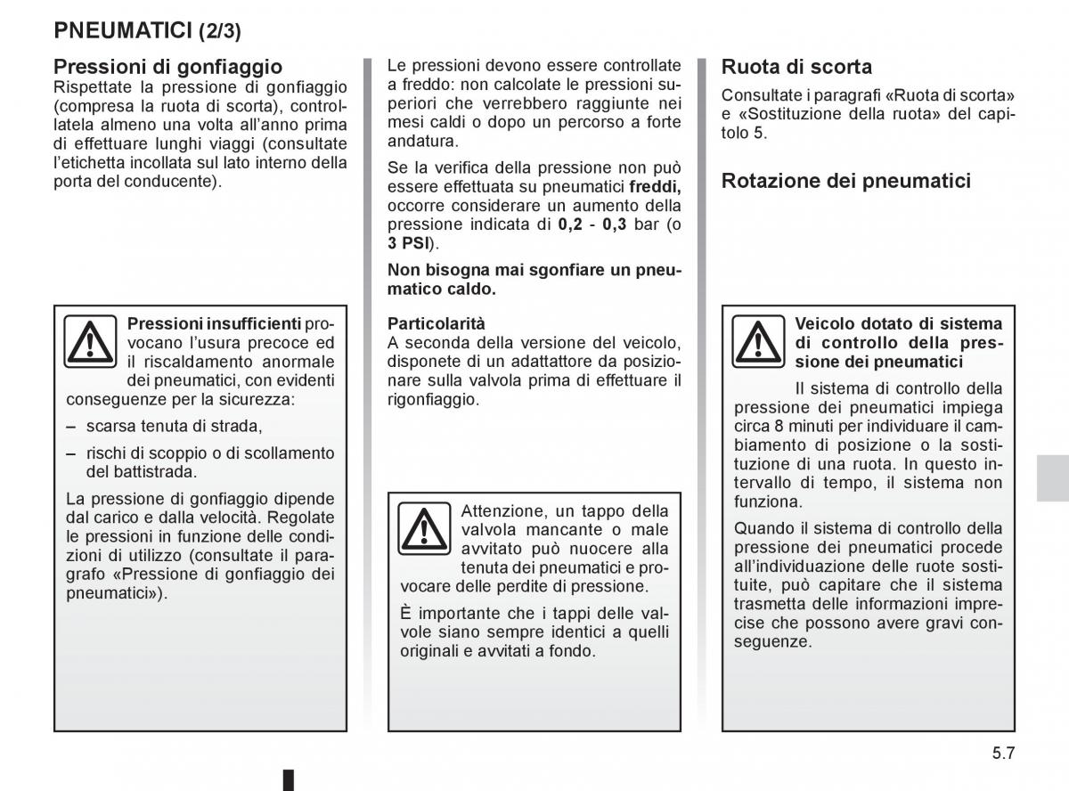 Renault Koleos manuale del proprietario / page 181