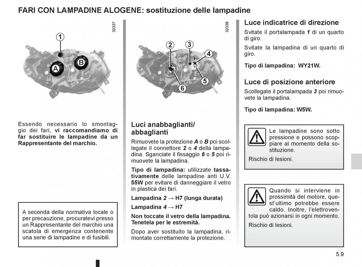 Renault Koleos manuale del proprietario / page 183