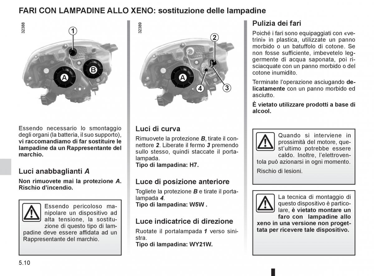 Renault Koleos manuale del proprietario / page 184