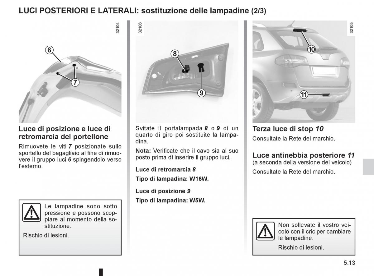 Renault Koleos manuale del proprietario / page 187