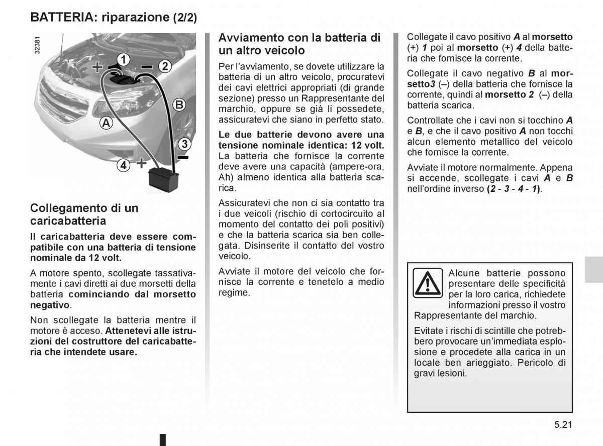 Renault Koleos manuale del proprietario / page 195