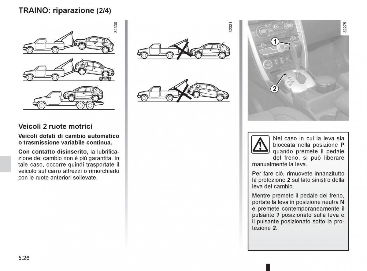 Renault Koleos manuale del proprietario / page 200