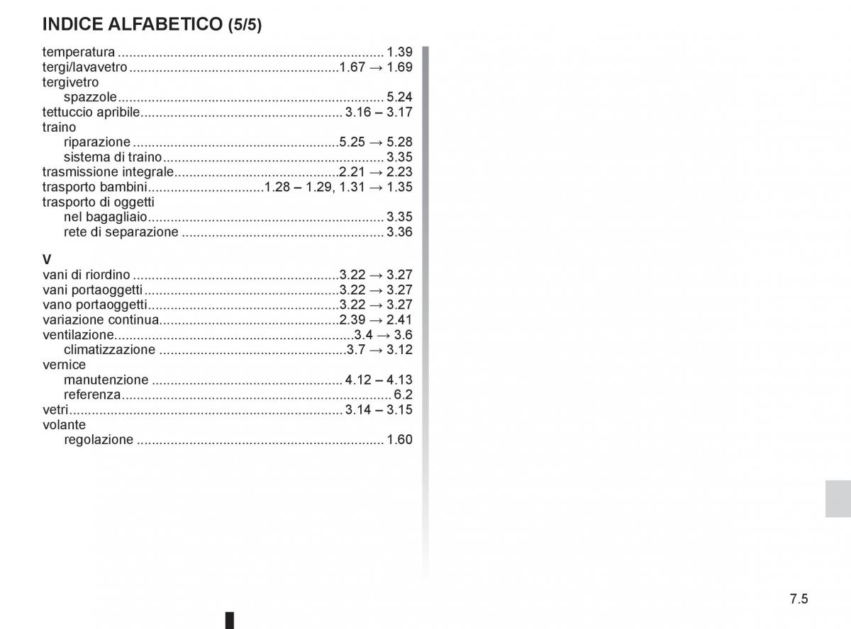 Renault Koleos manuale del proprietario / page 231