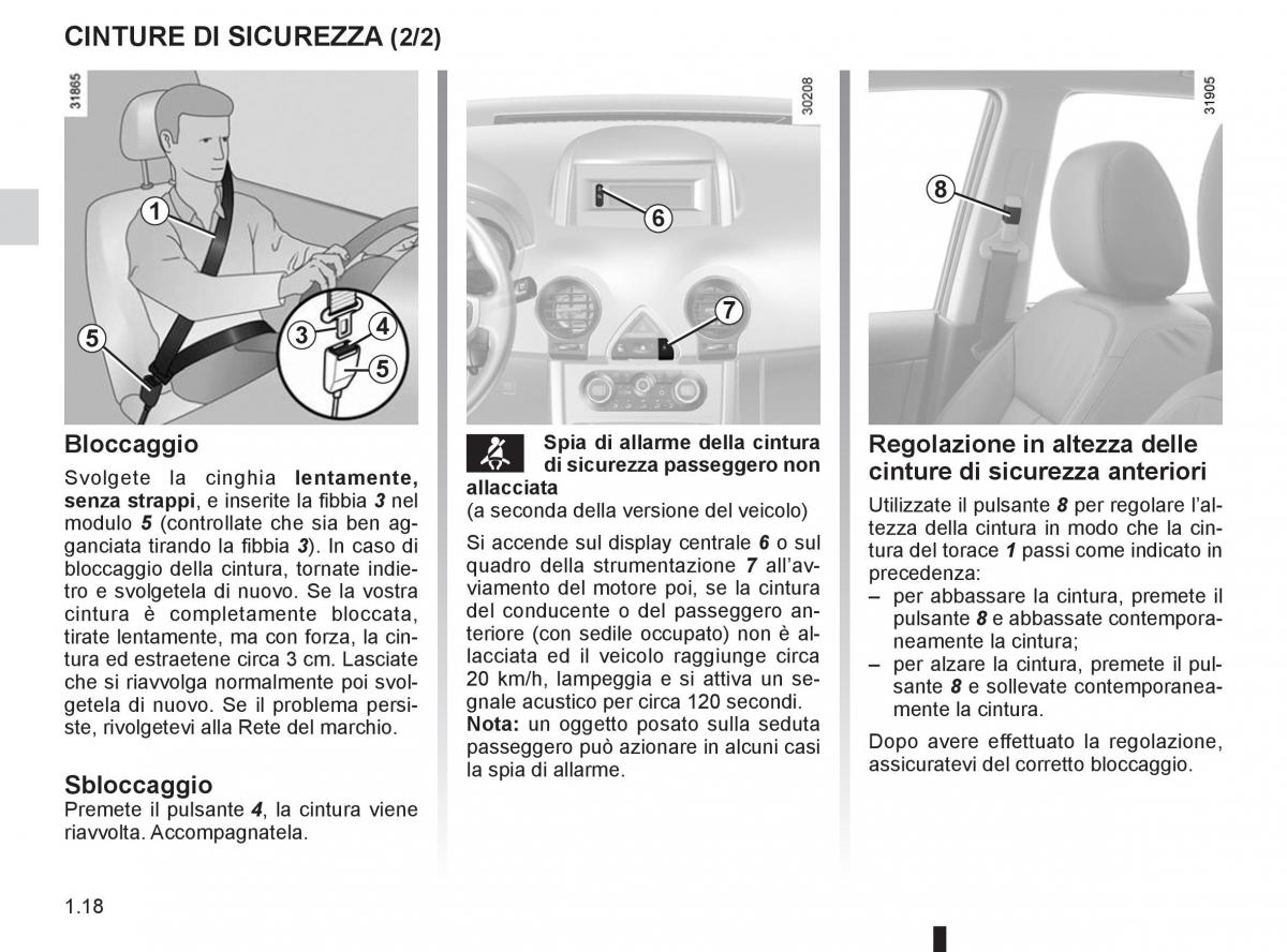 Renault Koleos manuale del proprietario / page 24