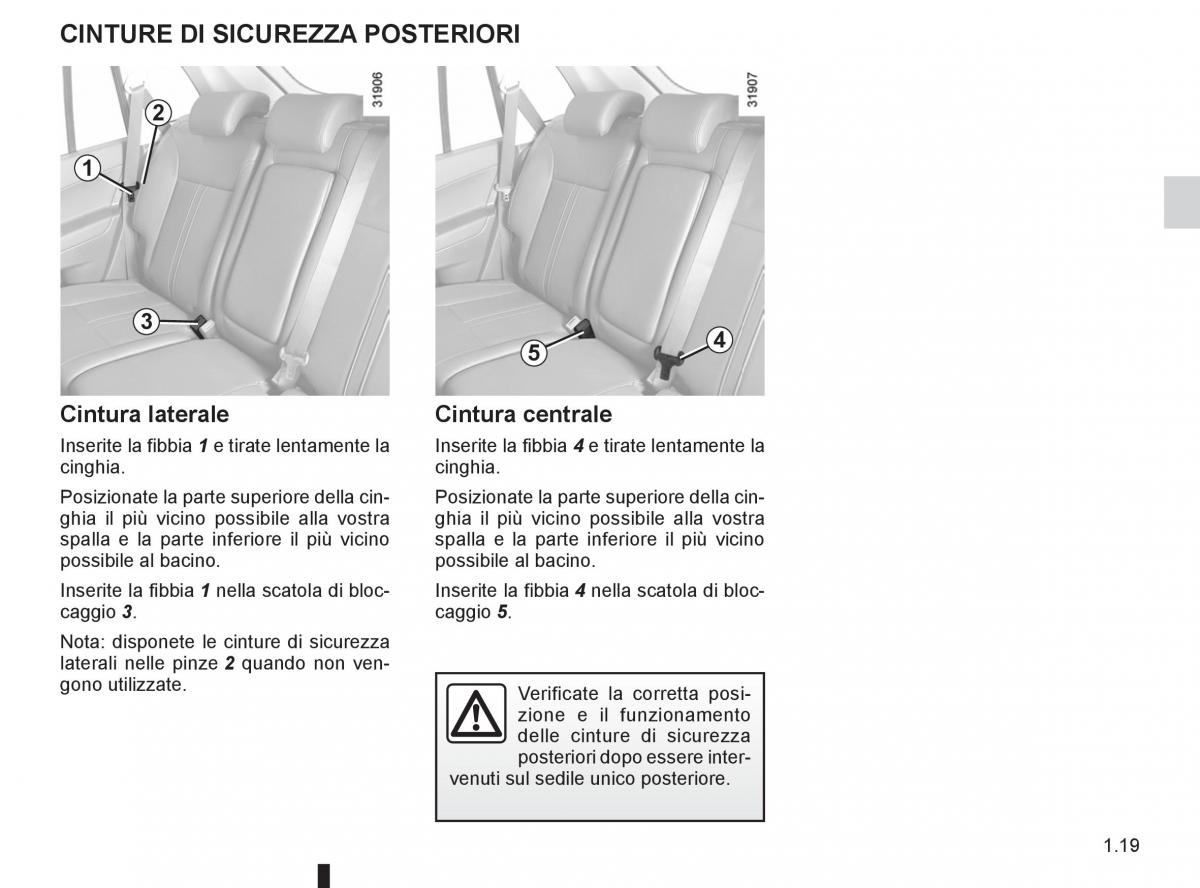 Renault Koleos manuale del proprietario / page 25