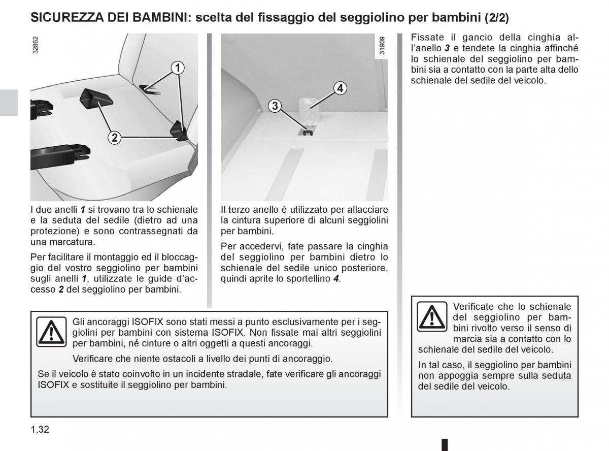 Renault Koleos manuale del proprietario / page 38