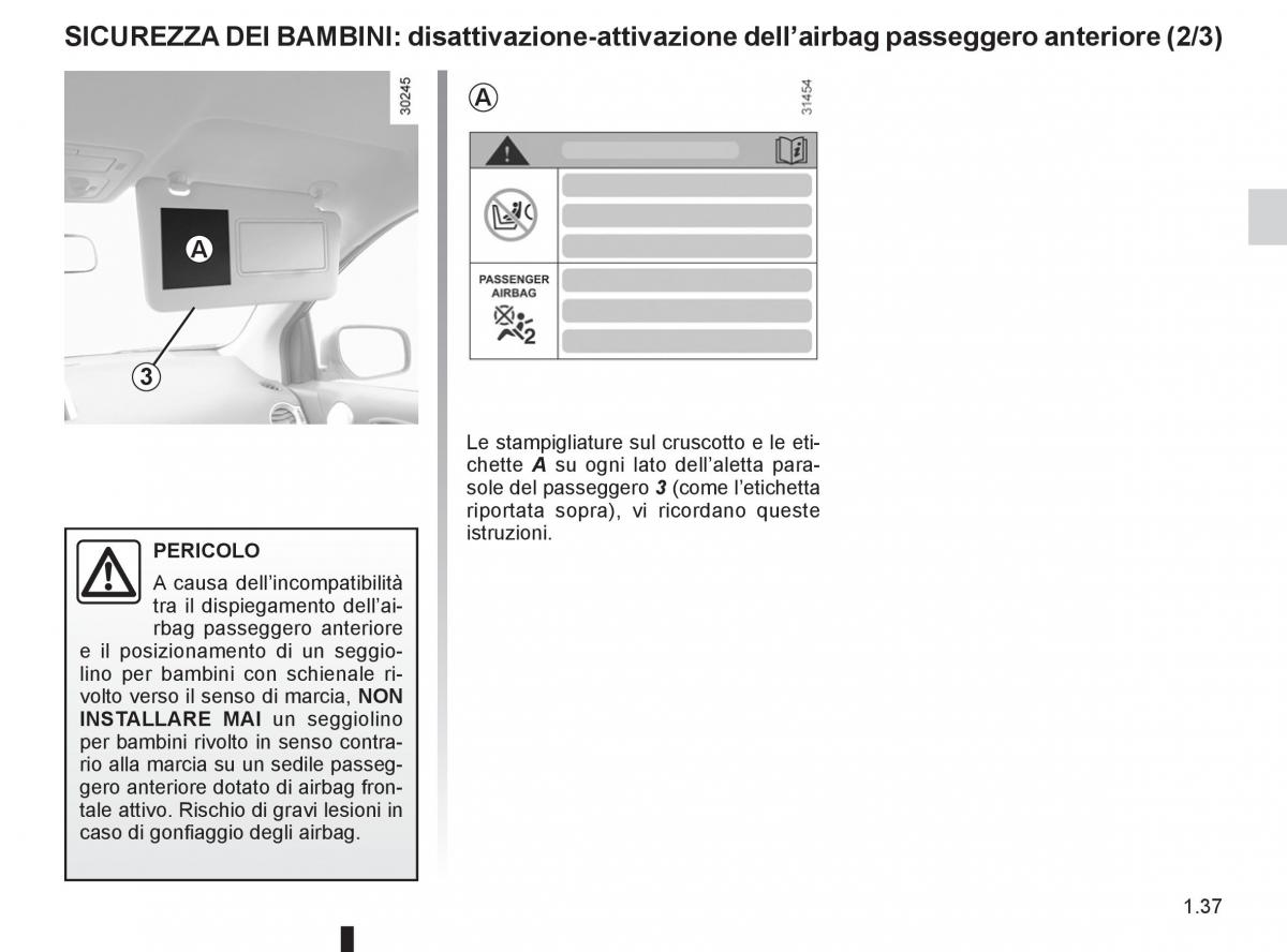 Renault Koleos manuale del proprietario / page 43