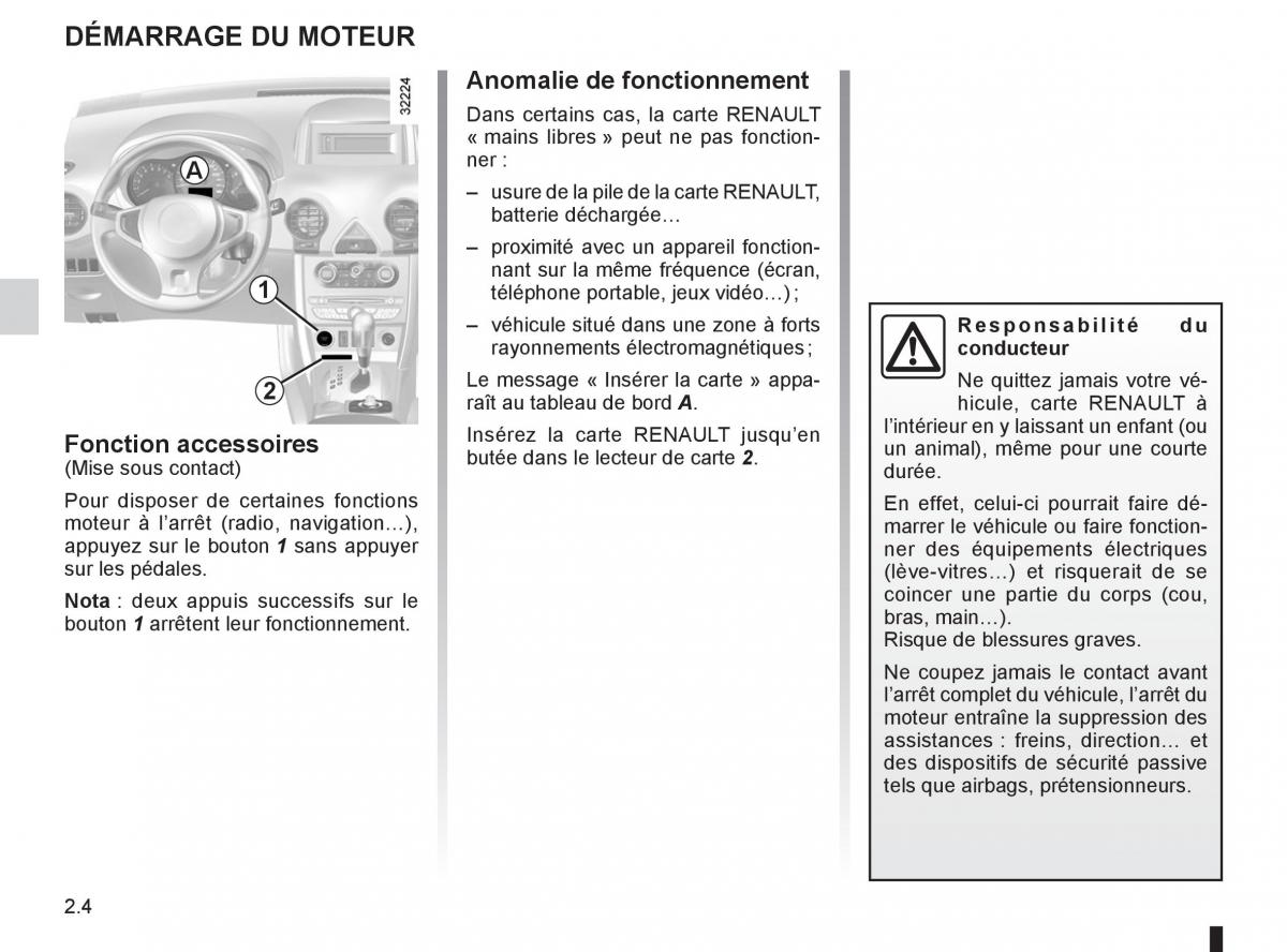 Renault Koleos manuel du proprietaire / page 82