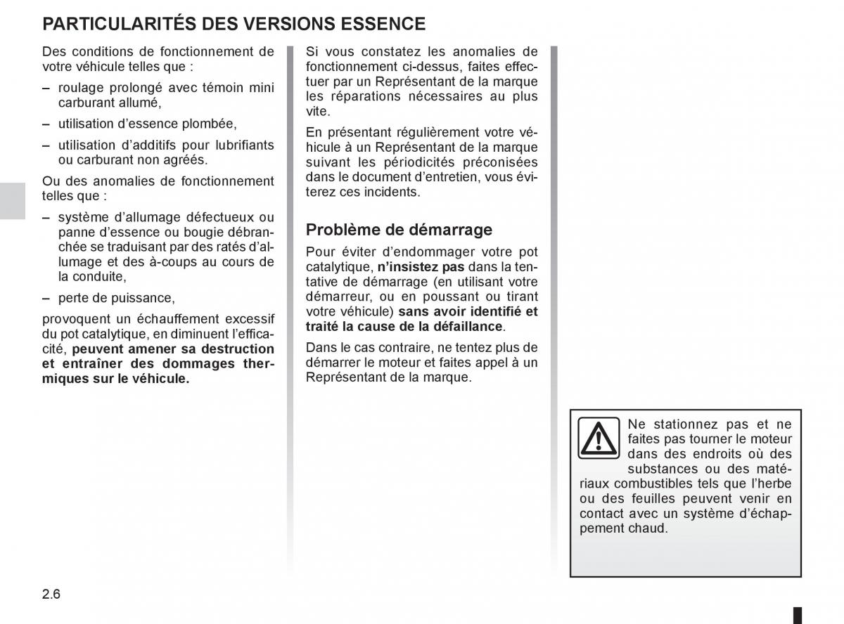 Renault Koleos manuel du proprietaire / page 84