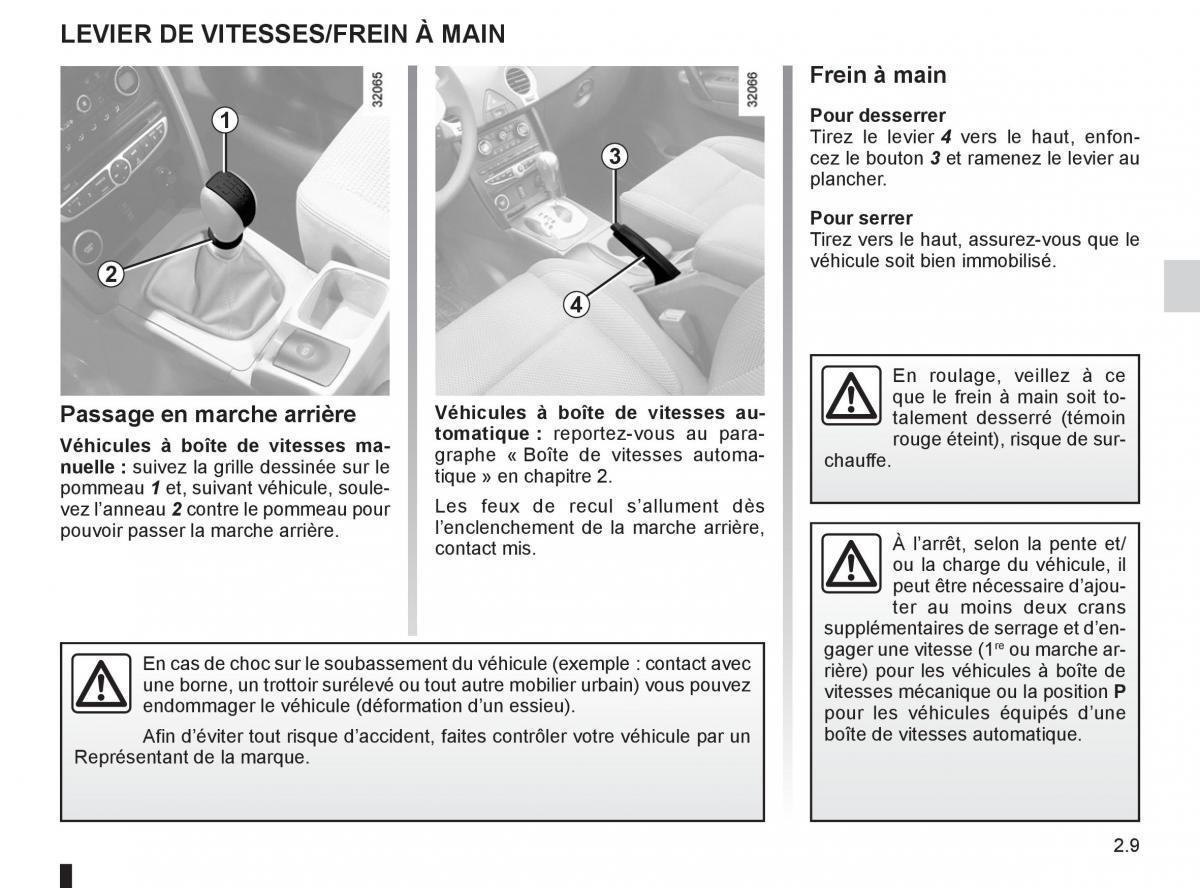 Renault Koleos manuel du proprietaire / page 87