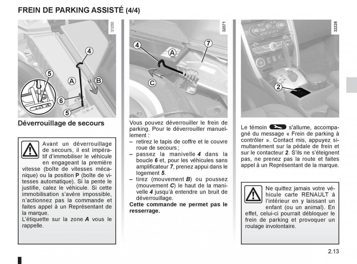 Renault Koleos manuel du proprietaire / page 91